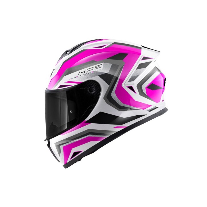 Κράνος Givi 50.X fuchsia/grey/silver/black + Extra Visor