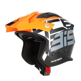 Κράνος Acerbis Jet Aria 26602.442 πορτοκαλί fluo/μαύρο