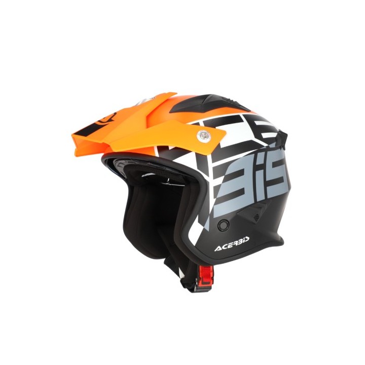 Κράνος Acerbis Jet Aria 26602.442 πορτοκαλί fluo/μαύρο