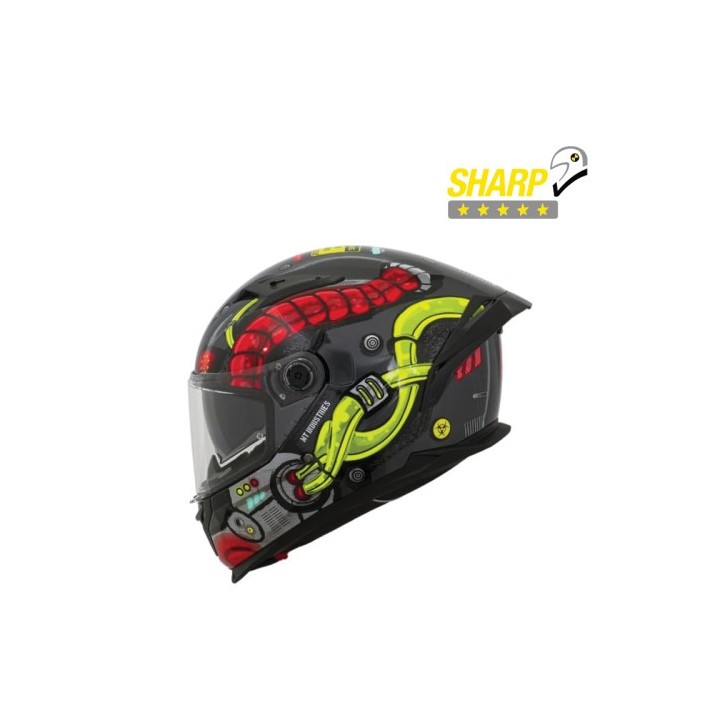Κράνος MT Braker SV Bersin B3 fluo matt