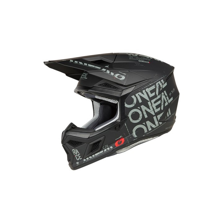 Κράνος Oneal 3SRS Static V.25 μαύρο/γκρι