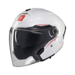 Κράνος MT Cosmo SV S άσπρο gloss A0