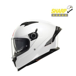 Κράνος MT Braker SV άσπρο pearl gloss A0