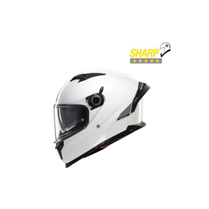 Κράνος MT Braker SV άσπρο pearl gloss A0