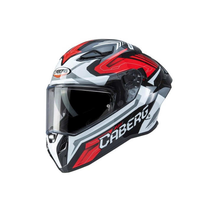 Κράνος Caberg Drift Evo II Jarama μαύρο/κόκκινο/άσπρο PINLOCK fitted