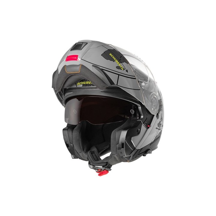 Κράνος Schuberth C5 γκρι globe