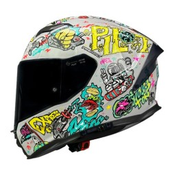 Κράνος Pilot Alpha SV Future Express basalt γκρι + Extra Visor