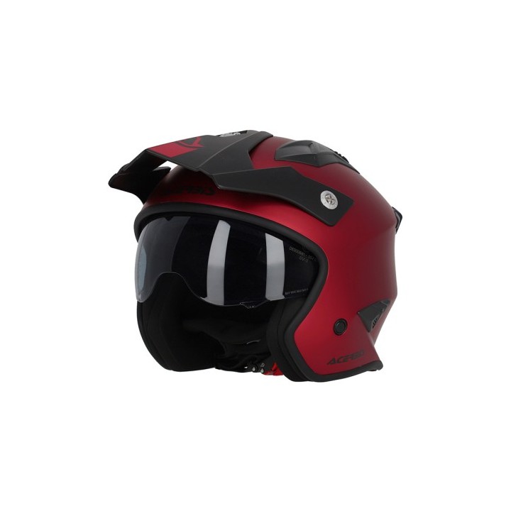 Κράνος Acerbis Jet Aria 25937.110 metallic κόκκινο