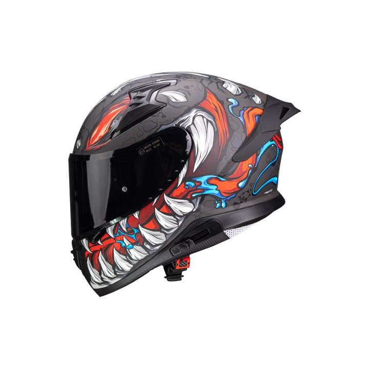 Κράνος Pilot Snake SV Reptile-X τιτάνιο ματ + Extra Visor