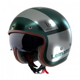 Κράνος MT Le Mans 2 SV S Quality C2 πράσινο ματ + Extra Visor