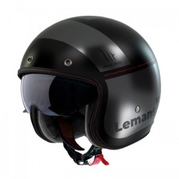 Κράνος MT Le Mans 2 SV S Quality B2 μαύρο/γκρι ματ + Extra Visor