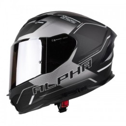 Κράνος Pilot Alpha SV μαύρο/γκρι ματ + Extra Visor