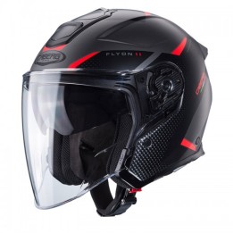 Κράνος Caberg Flyon-II Boss γκρι ματ/κόκκινο/μαύρο