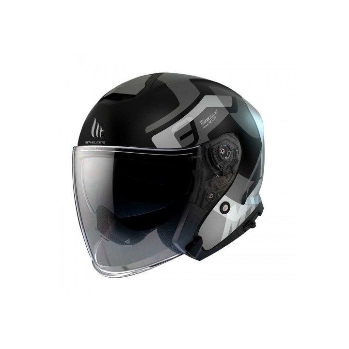 Κράνος MT Thunder 3 SV Jet Silton B2 γκρι pearle matt