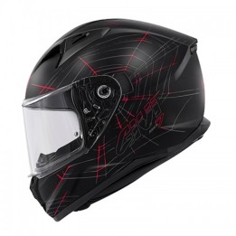 Κράνος Givi H50.7 Phobia matt black/red