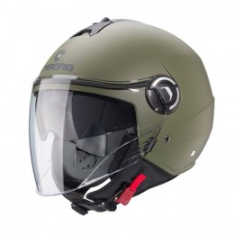 Κράνος Caberg Riviera V4X military πράσινο ματ