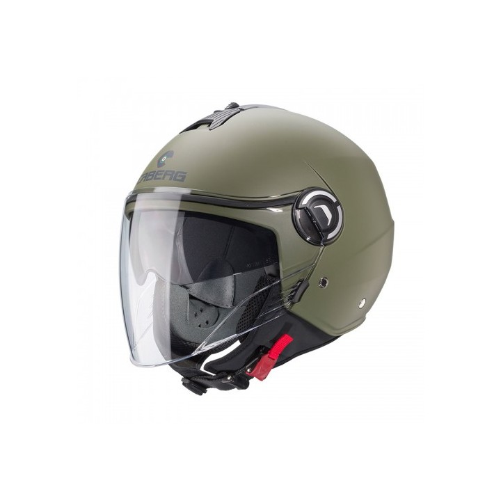Κράνος Caberg Riviera V4X military πράσινο ματ