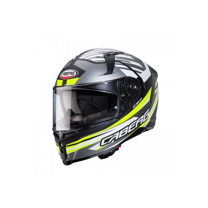 Κράνος Caberg Avalon-X KIRA ματ μαύρο/γκρι/κίτρινο Fluo