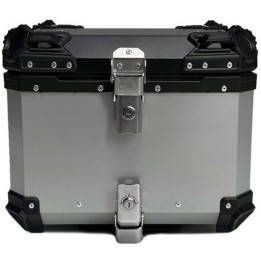 45L Black One Aluminum Top Case, Silver