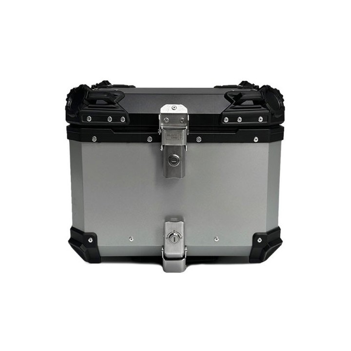 45L Black One Aluminum Top Case, Silver
