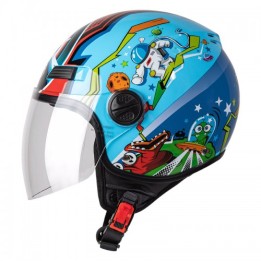 Κράνος Pilot Fazer Junior μπλε