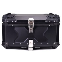 Βαλίτσα κεντρική BLACK ONE H65 ΑΛΟΥΜΙΝΙΟΥ 65lt μαύρη με πιάστρα και εσωτερική επένδυση