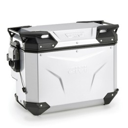 Βαλίτσα πλαϊνή Givi OBKEVS40AAR Trekker Outback Evo monokey Δεξιά 40ltr ασημί