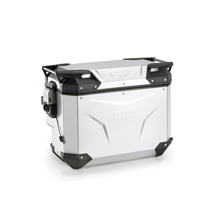 Βαλίτσα πλαϊνή Givi OBKEVS40AAR Trekker Outback Evo monokey Δεξιά 40ltr ασημί