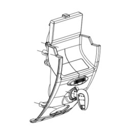 Γάντζος κουμπώματος Z2751M-B45R_B45+ Givi