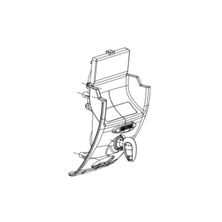 Γάντζος κουμπώματος Z2751M-B45R_B45+ Givi