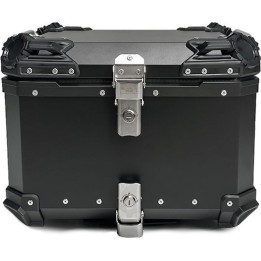 55L Black One Aluminum Top Case, Black