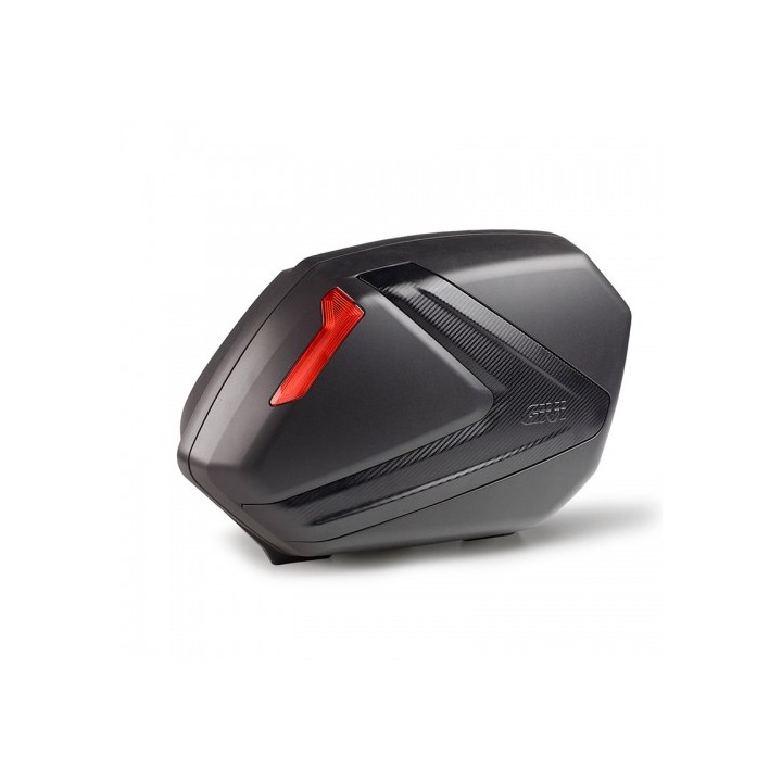Βαλίτσες πλαϊνές Givi V37NN monokey μαύρο/κόκκινο