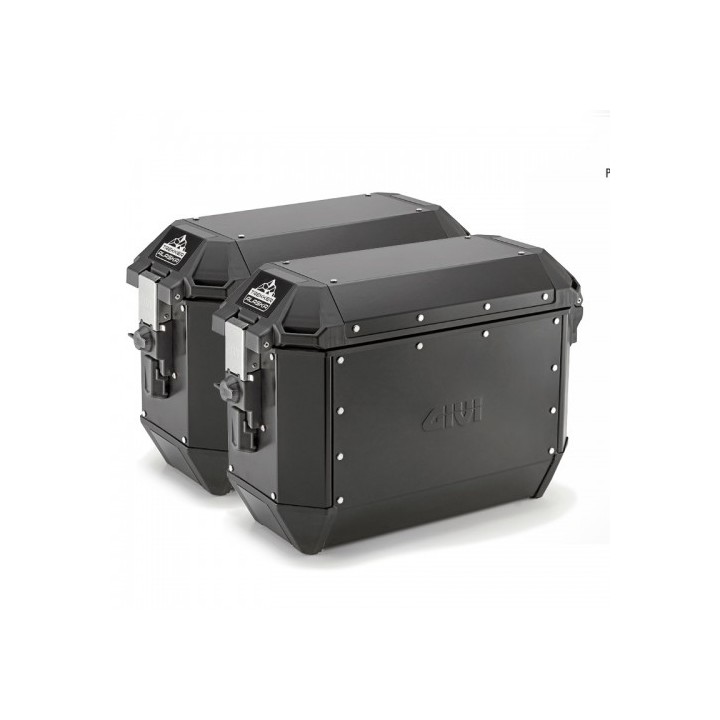 Βαλίτσες πλαϊνές Givi ALA36BPACK2 Trekker Alaska monokey 36ltr μαύρες