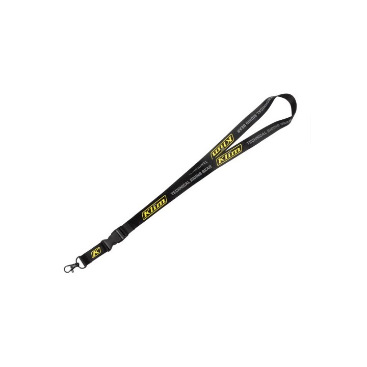 Μπρελόκ Klim Ride Lanyard Μαύρο