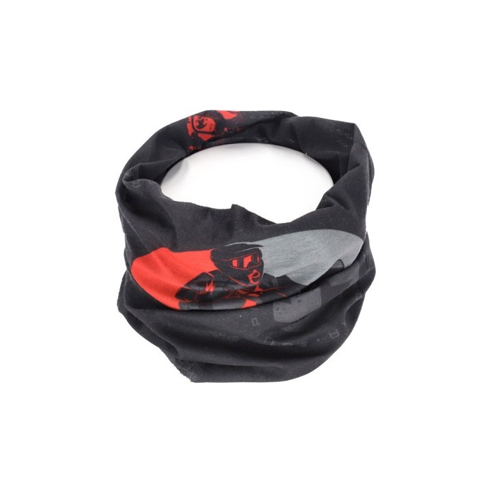 Φουλάρι Acerbis Reg 26343.347 κόκκινο/γκρι