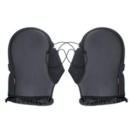 Κάλυμμα χεριών Nordcode XL-Muffs Neoprene/Δερματίνη μαύρο