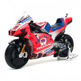 Διακοσμητική μινιατούρα Maisto Moto GP DUCATI Pramac Rqacing Zarco 2021 1:18