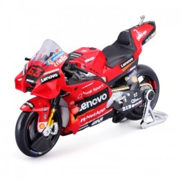 Διακοσμητική μινιατούρα Maisto Moto GP DUCATI Lenovo team Bagnaia 2021 1:18