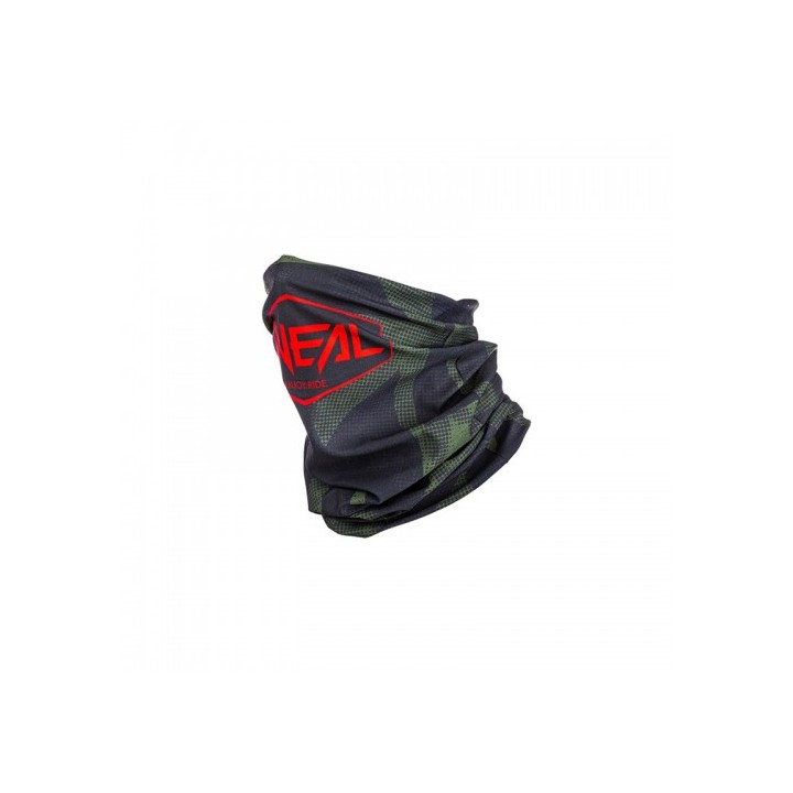 Φουλαρι TUBE ONeal Neckwarmer Covert μαύρο/πράσινο