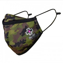 Μάσκα προσώπου επαναχρησιμοποιούμενη Muc Off _ Face Mask Woodland Camo