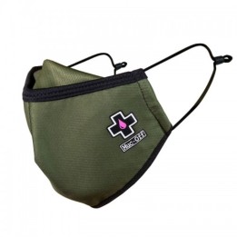 Μάσκα προσώπου επαναχρησιμοποιούμενη Muc Off _ Face Mask πράσινο