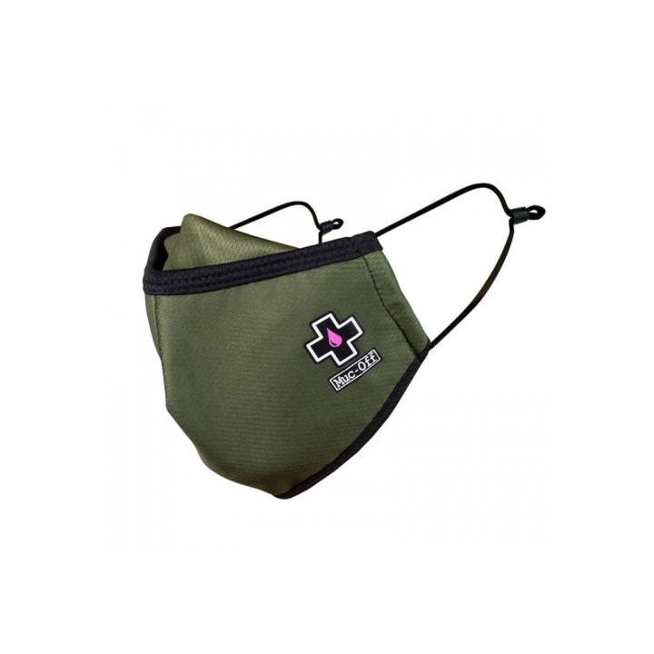 Μάσκα προσώπου επαναχρησιμοποιούμενη Muc Off _ Face Mask πράσινο