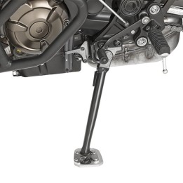 Βάση αλουμινίου ES2130 πλαγιοστάτη_MT-07 Tracer'16 Yamaha GIVI