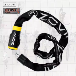 Κλειδαριά αλυσίδα με συναγερμό 8mm-120cm 120DB