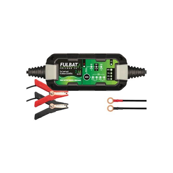 Φορτιστής Μπαταρίας FULBAT Fulload F4 6V/12V