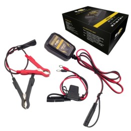 Φορτιστής μπαταριών Haijiu HBC01 12v/1ah για Lead-Acid/AGM/Gel