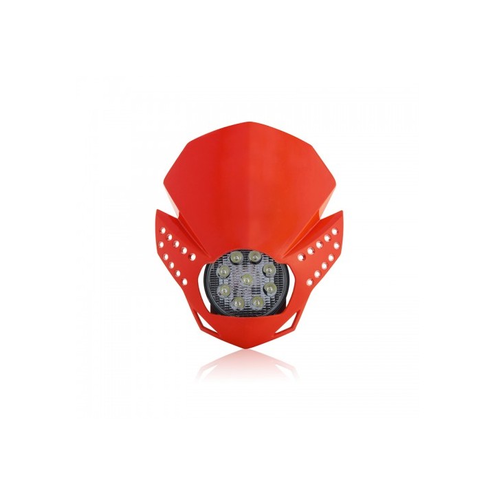 Μάσκα-φανάρι Acerbis Fulmine led _ 22772.110_ κόκκινο