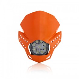 Μάσκα-φανάρι Acerbis Fulmine led _ 22772.010 _ πορτοκαλί