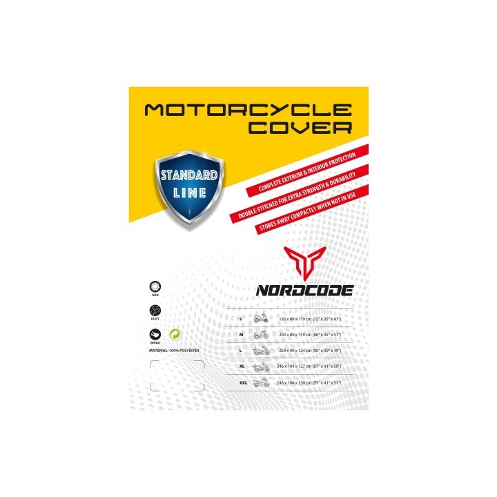 Kάλυμμα μοτό Nordcode Standard Line L 229*99*124