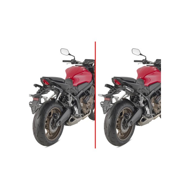 Πλαϊνές αναδιπλούμενες βάσεις Givi STL1208 Honda CB650R '21-'26